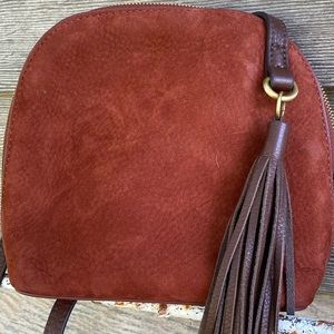 HOBO crossbody in cinnabar